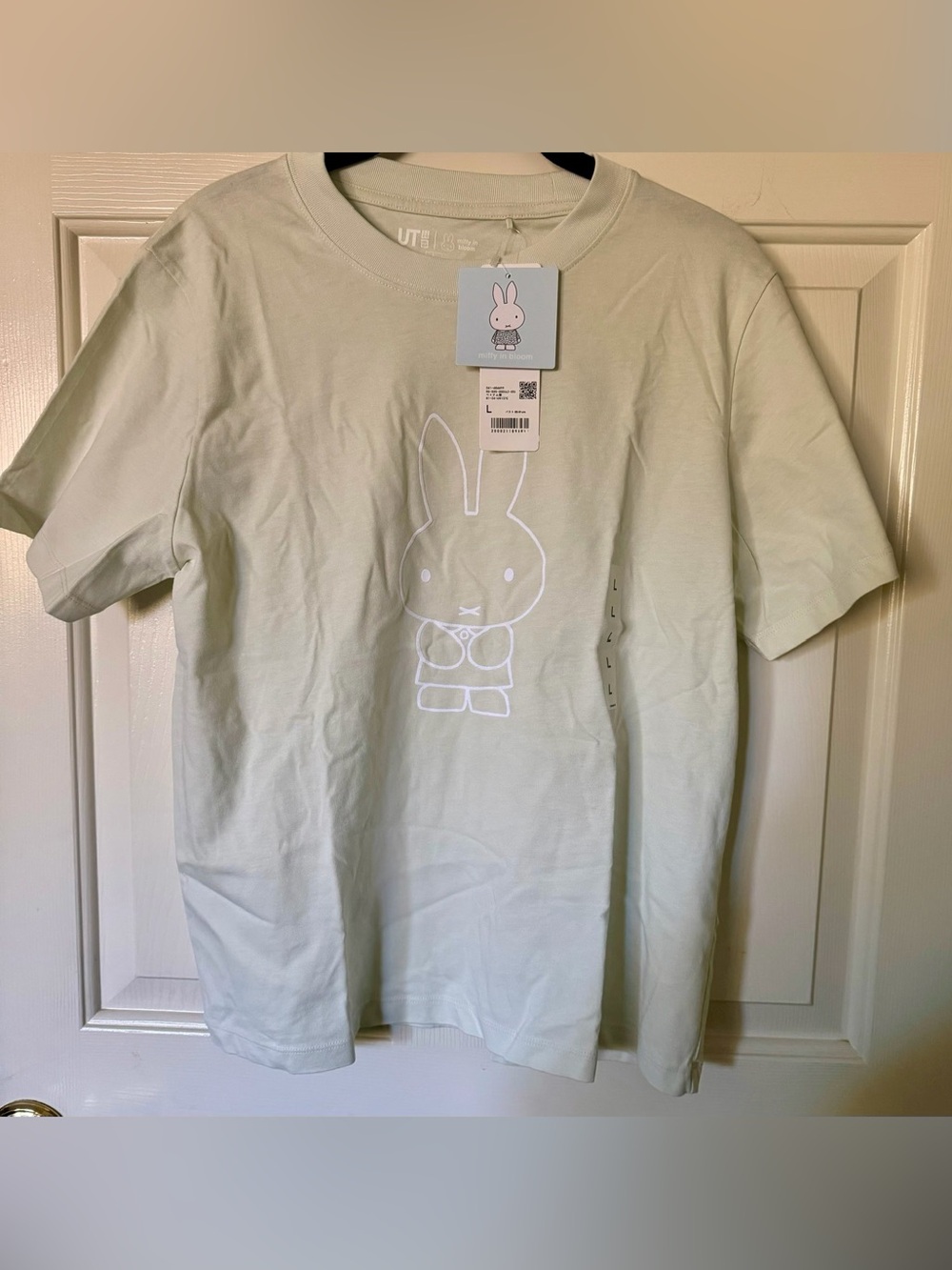 Uniqlo Adult Miffy Graphic Tee - Light Mint